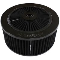 Black Full Flow Air Filter Assembly