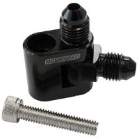 Dual Swivel Water Cross-Over Adapter - Black