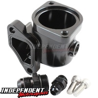 Billet Thermostat Housing – For Ford BA, BF, FG Barra | Aeroflow AF64-4136BLK