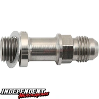 Aeroflow AF732‑06LSS -6AN to M14×1.5 Long Stainless Extension (51 mm)