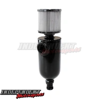 Universal - Universal Breather Tank -12ORB BLACK - AEROFLOW - AF77-1029BLK