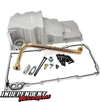 GM LS Cast Aluminium Conversion Rear Sump Oil Pan Extra Clearance Aeroflow AF82-2300