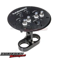 Single/Twin Fuel Pump Hanger Black - Aeroflow Performance - ALY-086BK