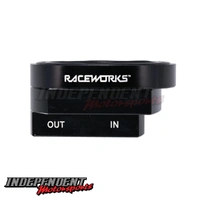 Oil Filter Spin on Adapter - Raceworks - ALY-165BK-A