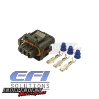 3 Pin Bosch Style Connector "Outer Guides" - Independent Motorsports - CON-BL-3PF-LE06A