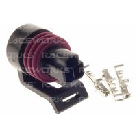 Plug and Pins Only - Delphi 3 Pin Pressure Sensor Connector