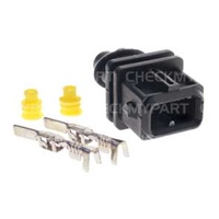 2 PIN Bosch style CONNECTOR MALE SIDE CPS-049 