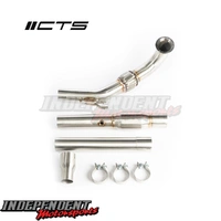 VW Golf MK7 GTI Audi A3 8V 1.8T 2.0T TSI EA888 Gen 3 MQB CTS Turbo 3.5" to 3" High-Flow Catted Downpipe 200 Cell Race Cat CTS-EXH-DP-0013-CAT