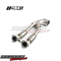 Audi RS3 8V.2 8Y TTRS 8S 2.5T DAZA DNWA CTS Turbo 3.5" to 2.5" Stainless Steel Race Catless Downpipe EA855 EVO 2017-2024 CTS-EXH-DP-0019