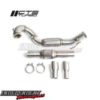 VW Golf MK7 Jetta MK6 MK7 1.4T 1.5T EA211 CTS Turbo 3" Stainless Steel Downpipe with High Flow Cat CTS-EXH-DP-0033-CAT