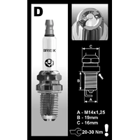 Brisk Extra Turbo Racing Spark Plug