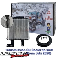 Wholesale Automatics Wholesale Dual External Transmission Oil Cooler Kit – Isuzu D‑Max 6‑Speed Auto (Jul 2020+) [Tuning Options: No tune]
