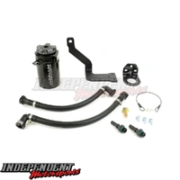 Holden Commodore VE VF Improved Racing CCS Centrifugal Oil Catch Can Kit 7oz Water Pump Mount Billet PCV Separator IRCCS-GM-108