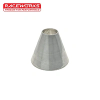 Raceworks Aluminium Fabrication Tube Transition Cone 2.0" - 5.0" 2.0mm