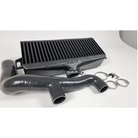 2022+ WRX top mounted intercooler kit black