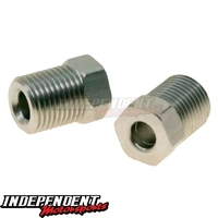 Stainless Inverted Flare Tube Nuts Pair M10x1.0mm Raceworks RWF-366-SS