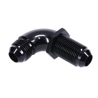 raceworks 90 Degree Bulkhead [AN Size: -12 AN] [Material: Alloy] RWF-842-12BK