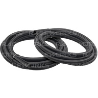 120 SERIES BLACK NYLON BRAID OVER RUBBER HOSE