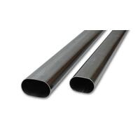 Oval Exhaust Tubing Straight Size: 4" TO304-40016