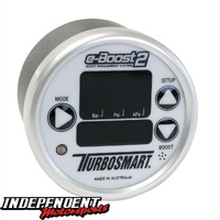 Turbosmart EBOOST2 60MM White Silver