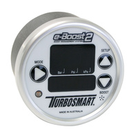 Turbosmart EBOOST2 60MM White Silver