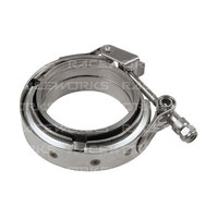 VBC-200 Stainless quick release V band clamp & Flanges kits [Size: 2"]