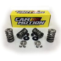LS .660" Premium Polished Double Spring Kit With Titanium Retainers
