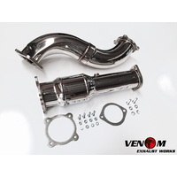 VENOM FG TURBO 4" DUMP PIPE & CAT PIPE (Option - Stainless Steel)