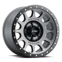 Method 305-HD NV [Bore Size: 108] [CHOOSE STYLE: Titanium] [Loadrating: 1651.07488kg] [SIZE BOLT OFFSET SPACING: 18x9 6x139.7 0] [Stud Pattern: 6 x 13