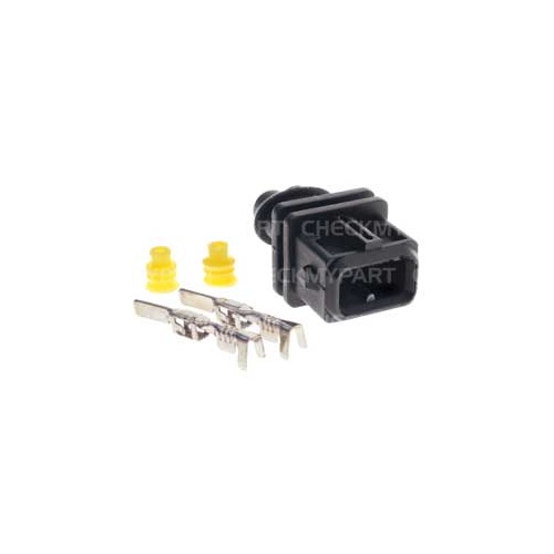 2 PIN Bosch style CONNECTOR MALE SIDE CPS-049 
