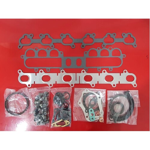 Full Gasket Set to suit Ford Falcon XR6 Turbo Barra (BA-FG) Permaseal [Option: BA-TURBO]