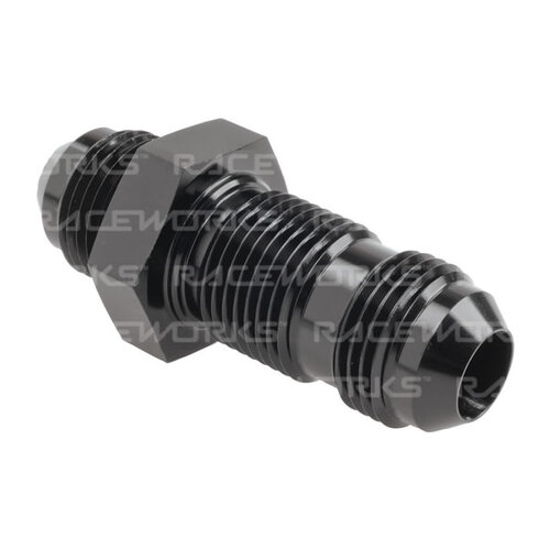RWF-832-10BK AN Bulkhead Male Flare Straight
