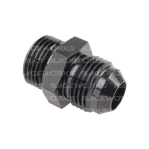STRAIGHT Male Flare ORB O Ring Fitting RWF-920-12-08BK